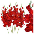 MIECZYK 55cm gałązka dekoracyjna zestaw 5szt SZTUCZNE KWIATY jak żywe