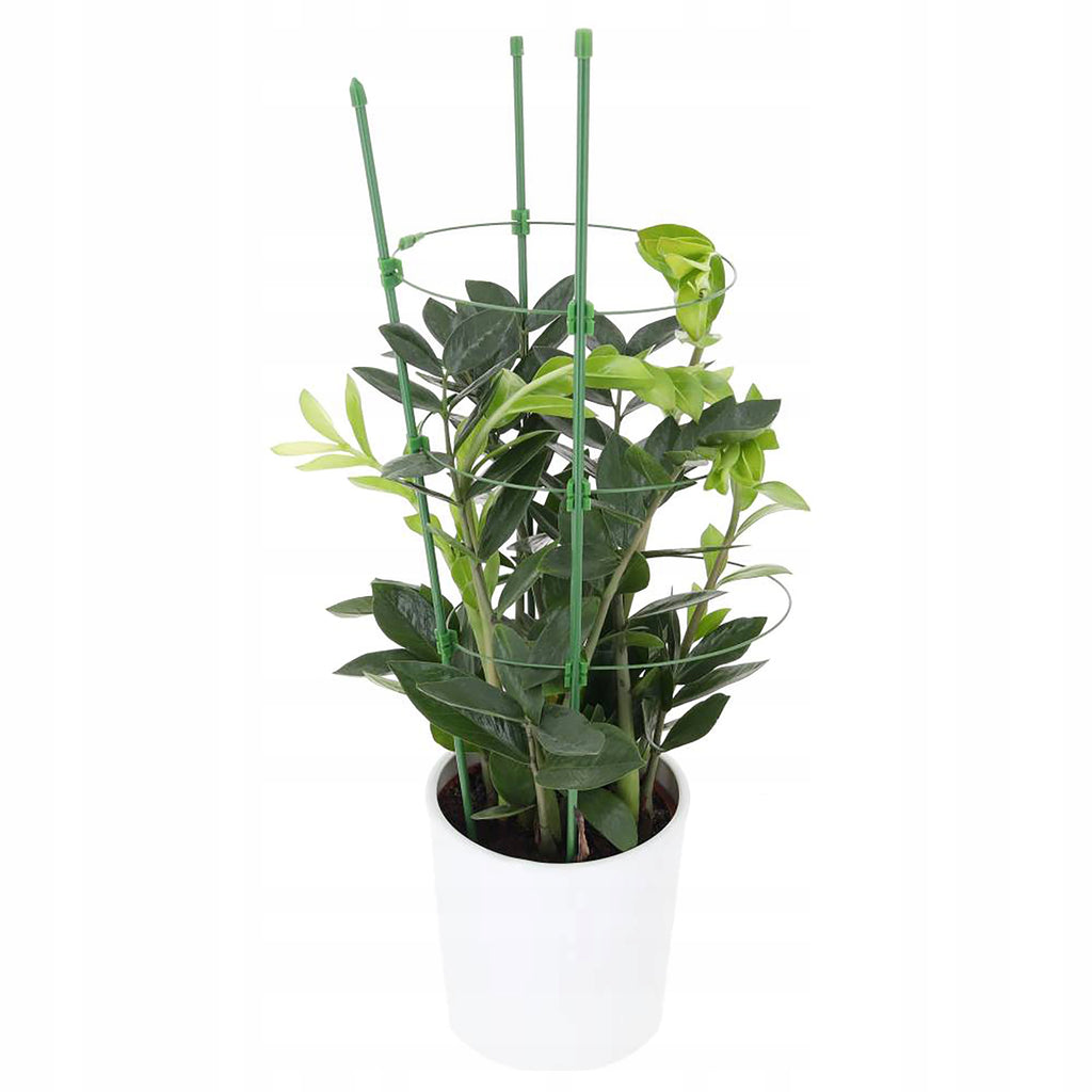 Podpora DO KWIATÓW Roślin Łodyg Podpórka Metalowa 45cm Róż Hortensji