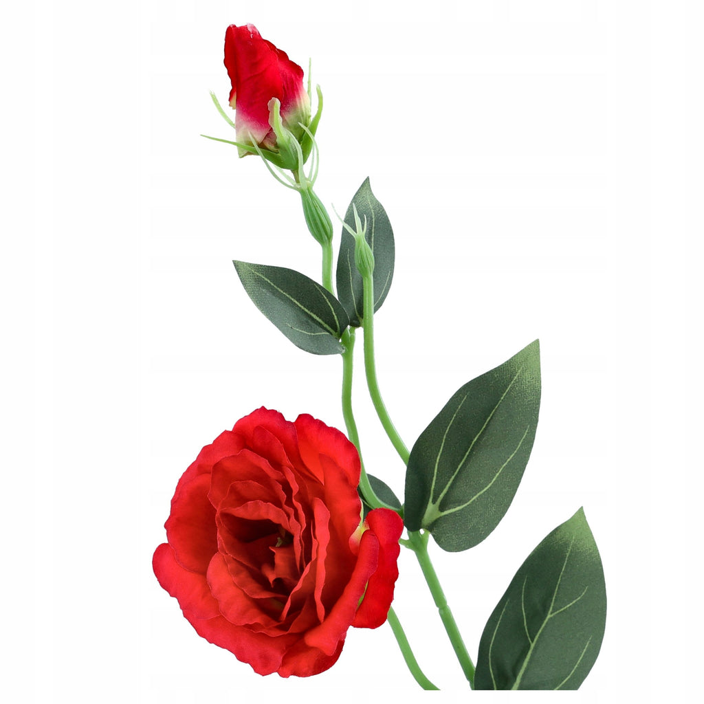 EUSTOMA SZTUCZNE KWIATY 3szt gałązki ozdobne EUSTOMY do wazonu WIĄZANKI