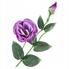 EUSTOMA SZTUCZNE KWIATY gałązka sztuczna 50cm WIĄZANKA STROIK na cmentarz