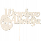 Topper Ozdoba Beermata Toper Wesołego Alleluja Ozdoby Świąteczne Wielkanoc