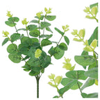 Eukaliptus Gałązka 33cm Zielony Kwiaty Sztuczne Jak Żywe Ozdoba Na Stroik