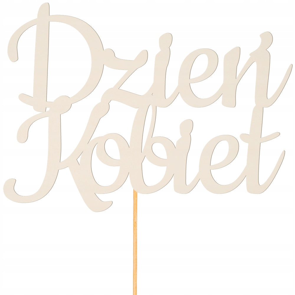 Topper Ozdobny Dekoracje Na Tort Dzień Kobiet