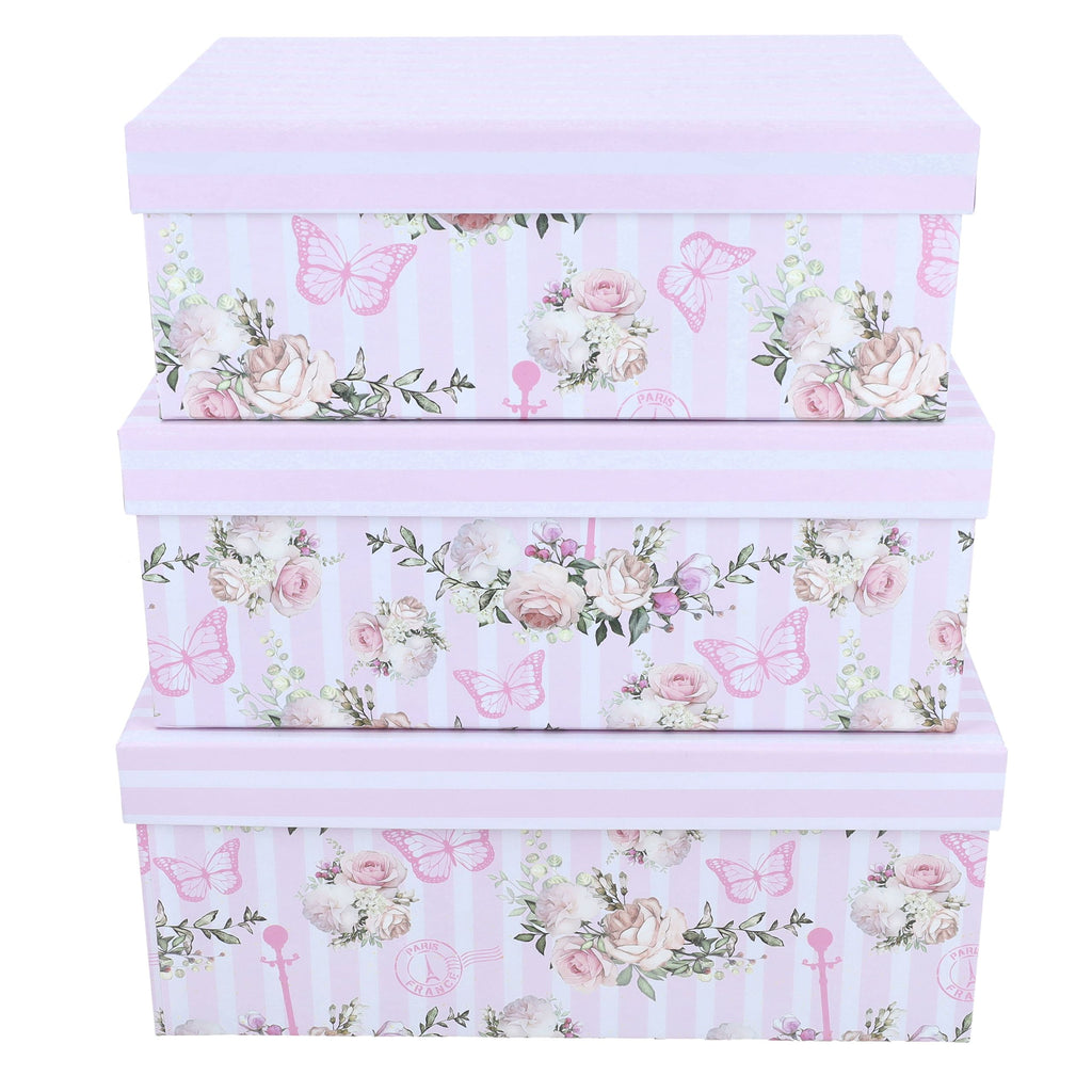 FLOWER BOX na Urodziny BOX Baby shower DIY dla Dziewczynki Imieniny