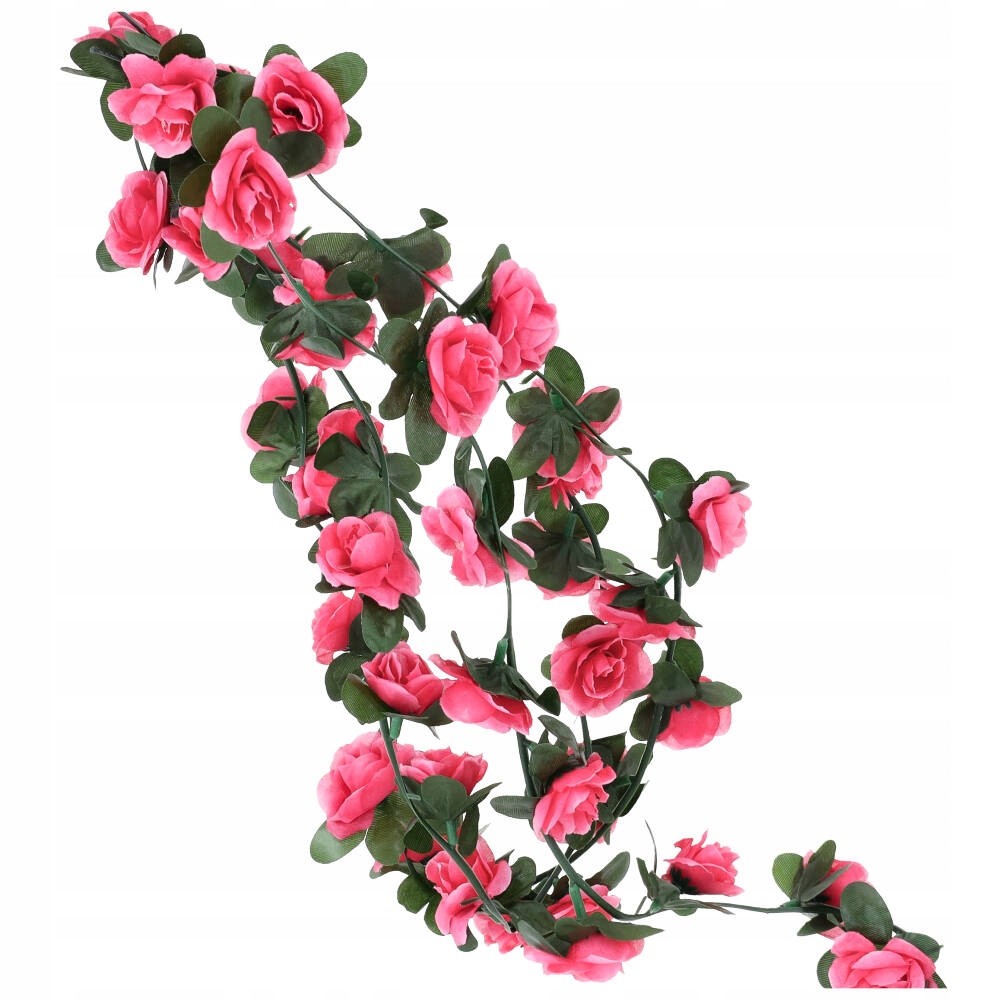 Girlanda Kwiaty 2,4m Amarant KR296C