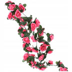 Girlanda Kwiaty 2,4m Amarant KR296C