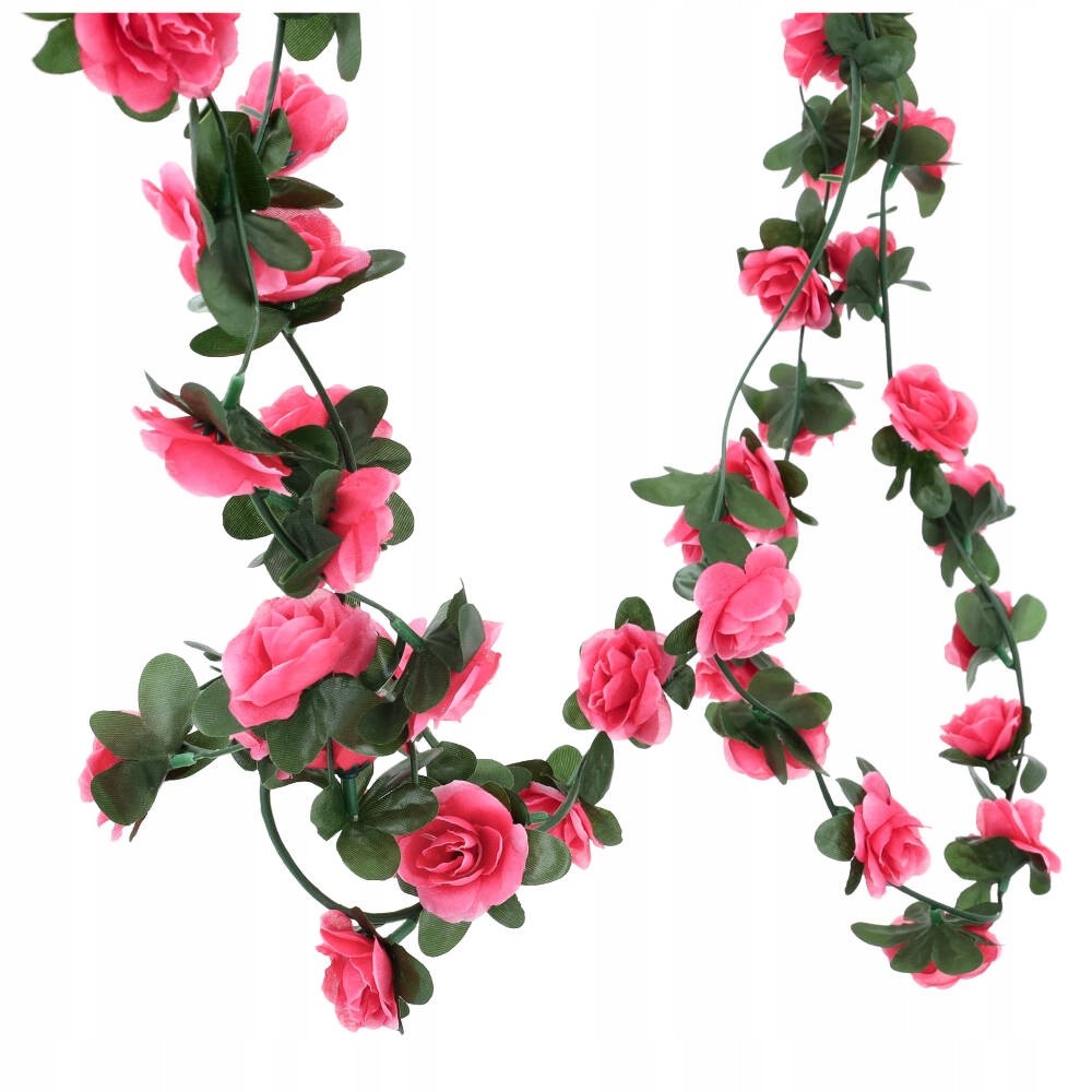 Girlanda Kwiaty 2,4m Amarant KR296C