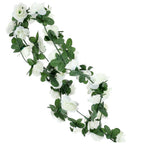 Girlanda Kwiaty 2,4m Krem KR296B