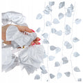 Girlanda Kwiaty Srebrne KR327C 2,3m