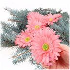 Główka 6szt Gerbera Róż