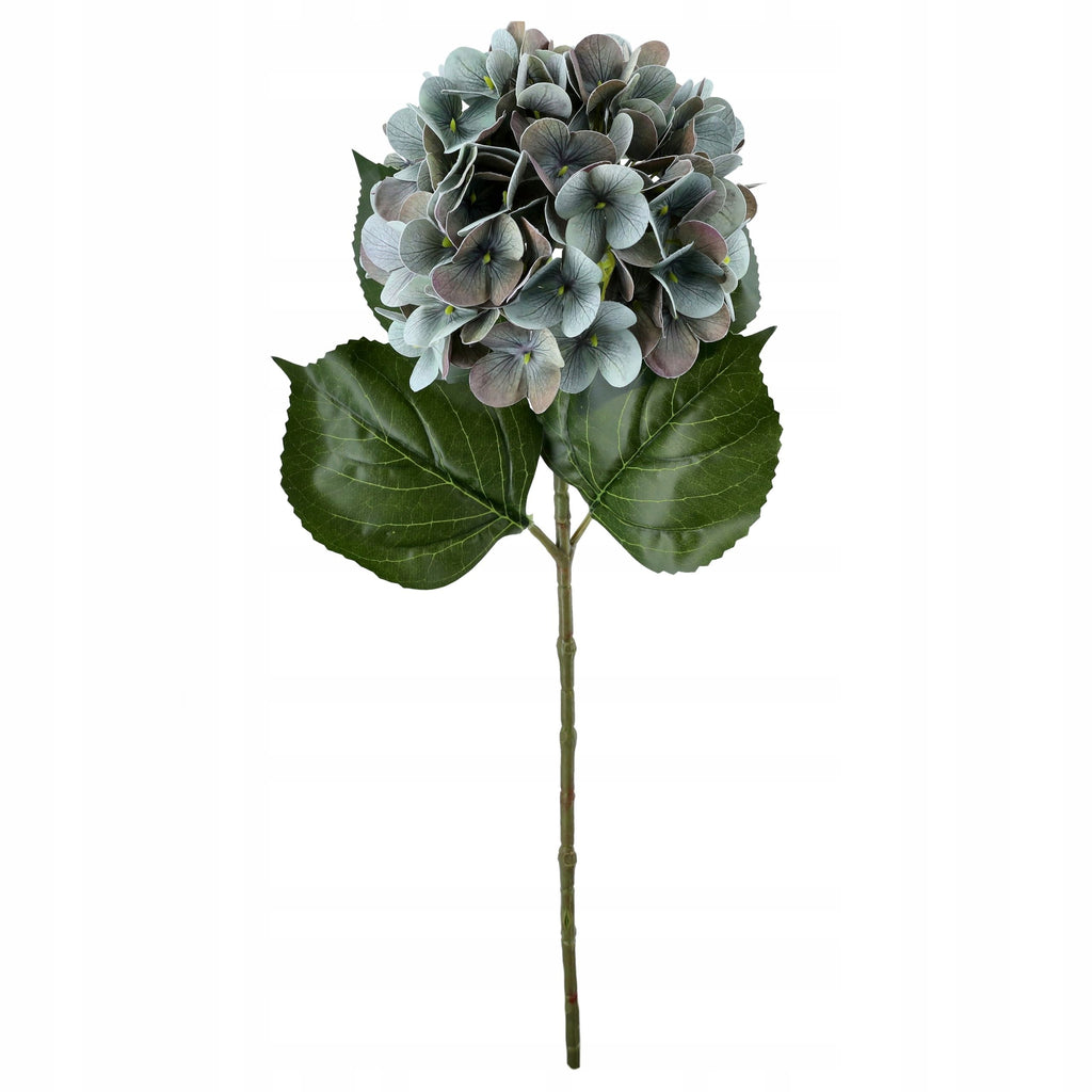 HORTENSJA GAŁĄZKA SZTUCZNA kwiaty sztuczne REAL TOUCH hortensje STROIK 68cm