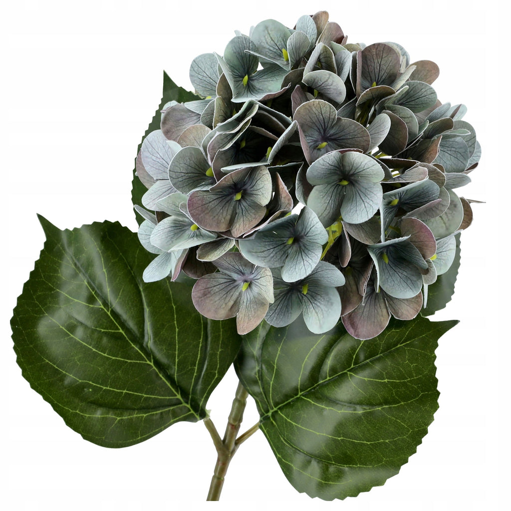 HORTENSJA GAŁĄZKA SZTUCZNA kwiaty sztuczne REAL TOUCH hortensje STROIK 68cm