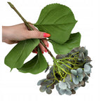 HORTENSJA GAŁĄZKA SZTUCZNA kwiaty sztuczne REAL TOUCH hortensje STROIK 68cm