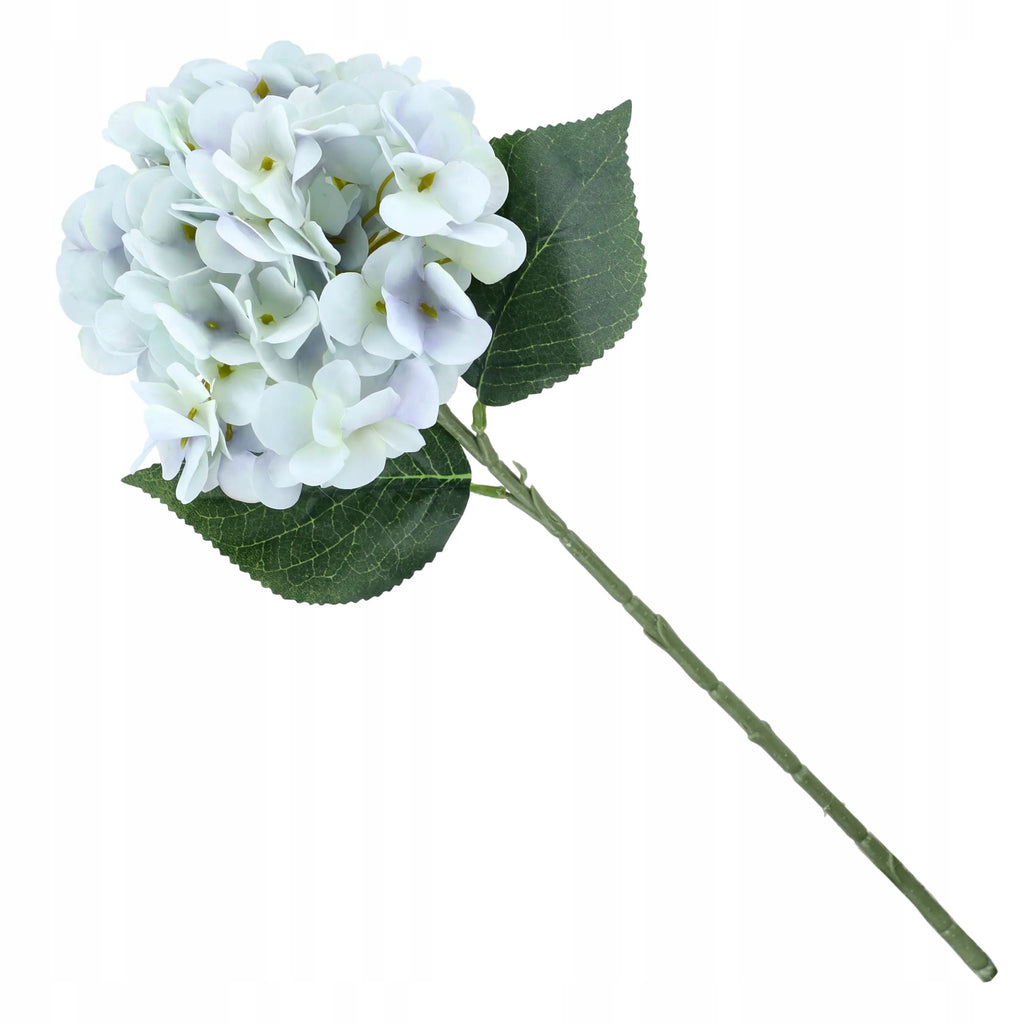 HORTENSJA SZTUCZNA KWIATY SZTUCZNE jak żywe GAŁĄZKA HORTENSJI 46cm KWIAT