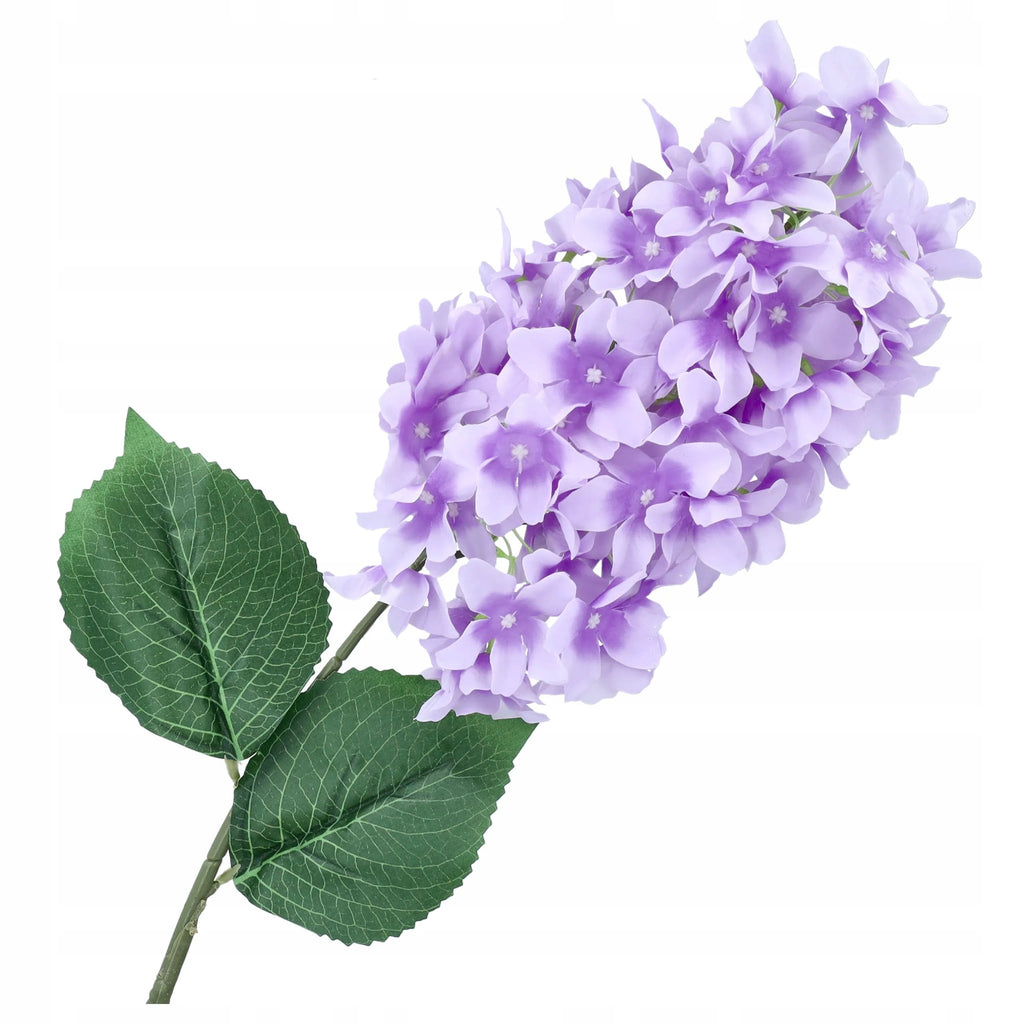 HORTENSJA SZTUCZNE KWIATY 90cm sztuczna GAŁĄZKA jak żywe HORTENSJE stroik