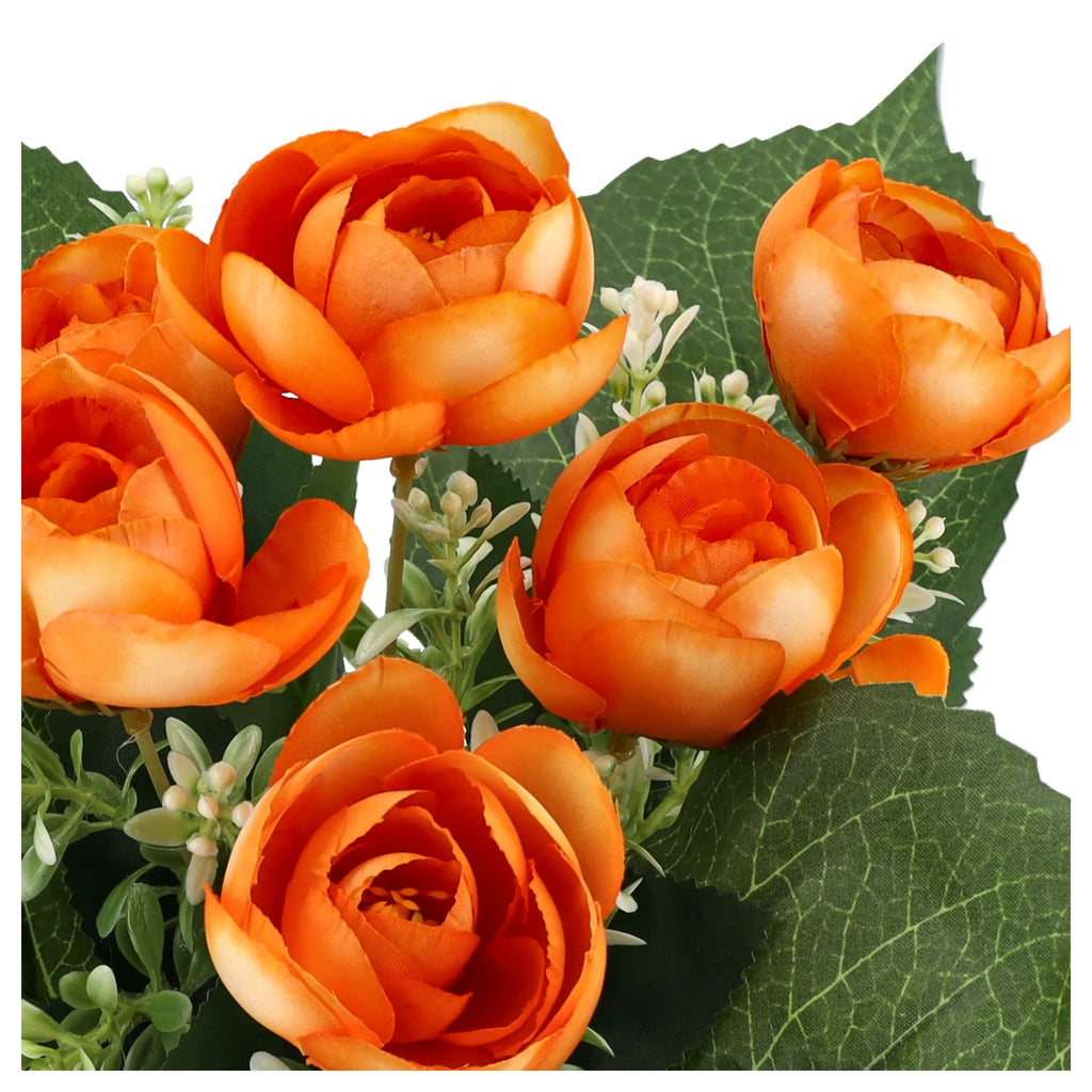 KWIATY SZTUCZNE BUKIET KWIATÓW PEONII PIWONII kwiatki liście PEONIE PIWONIE