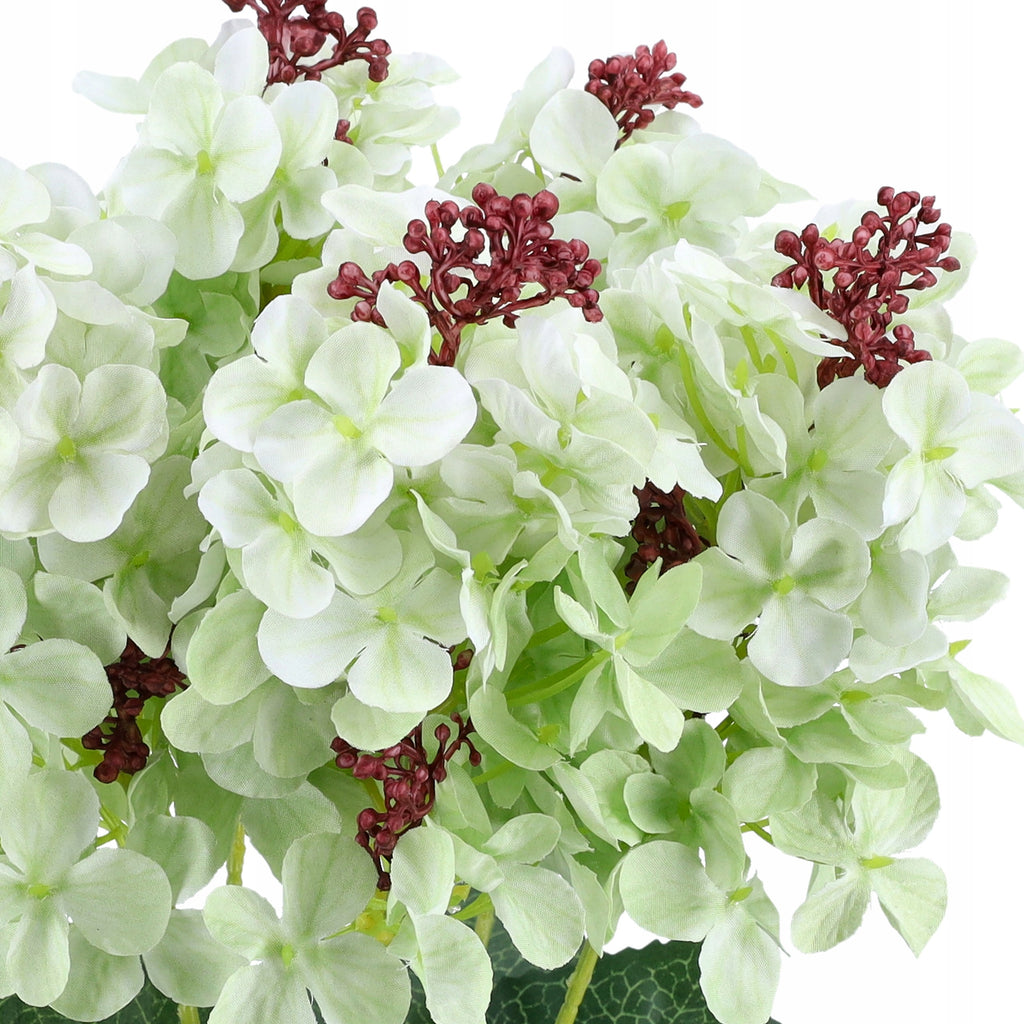 KWIATY SZTUCZNE HIACYNT SZTUCZNY bukiet kwiatów do wazonu 46cm hortensja