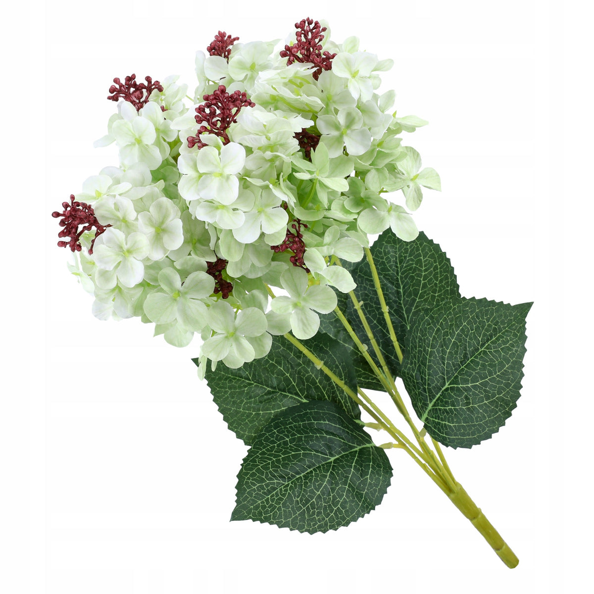 KWIATY SZTUCZNE HIACYNT SZTUCZNY bukiet kwiatów do wazonu 46cm hortensja