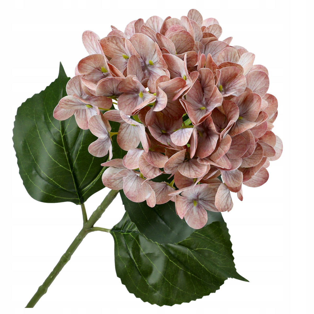 KWIATY SZTUCZNE HORTENSJE gałązka 68cm dekoracja REAL TOUCH hortensja KWIAT