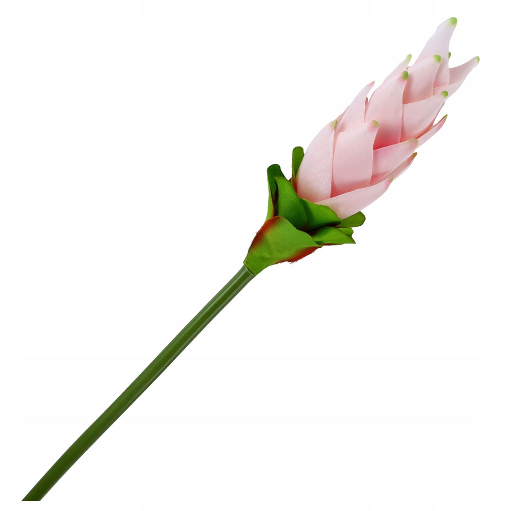 KWIATY SZTUCZNE ŁODYGA KARCZOCHA gałązka dekoracyjna 46cm KARCZOCH kwiat