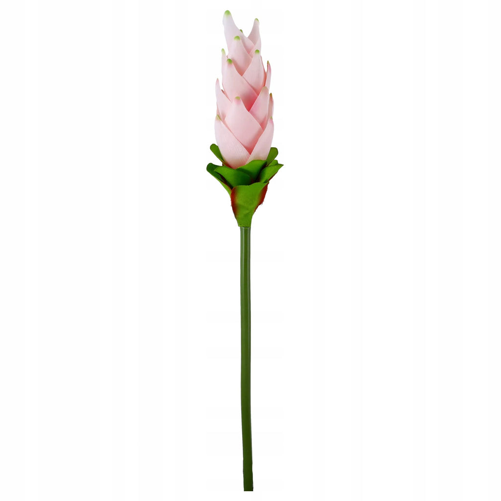 KWIATY SZTUCZNE ŁODYGA KARCZOCHA gałązka dekoracyjna 46cm KARCZOCH kwiat