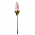 KWIATY SZTUCZNE ŁODYGA KARCZOCHA gałązka dekoracyjna 46cm KARCZOCH kwiat