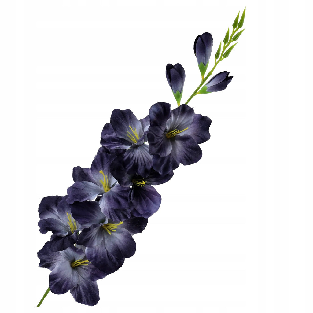 KWIATY SZTUCZNE MIECZYKI gałązka mieczyka 80cm MIECZYK do kompozycji BUKIET