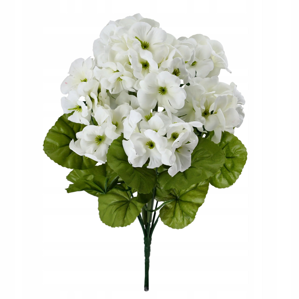KWIATY SZTUCZNE PELARGONIA 40cm bukiet kwiatów do wazonu KWIAT ozdobny