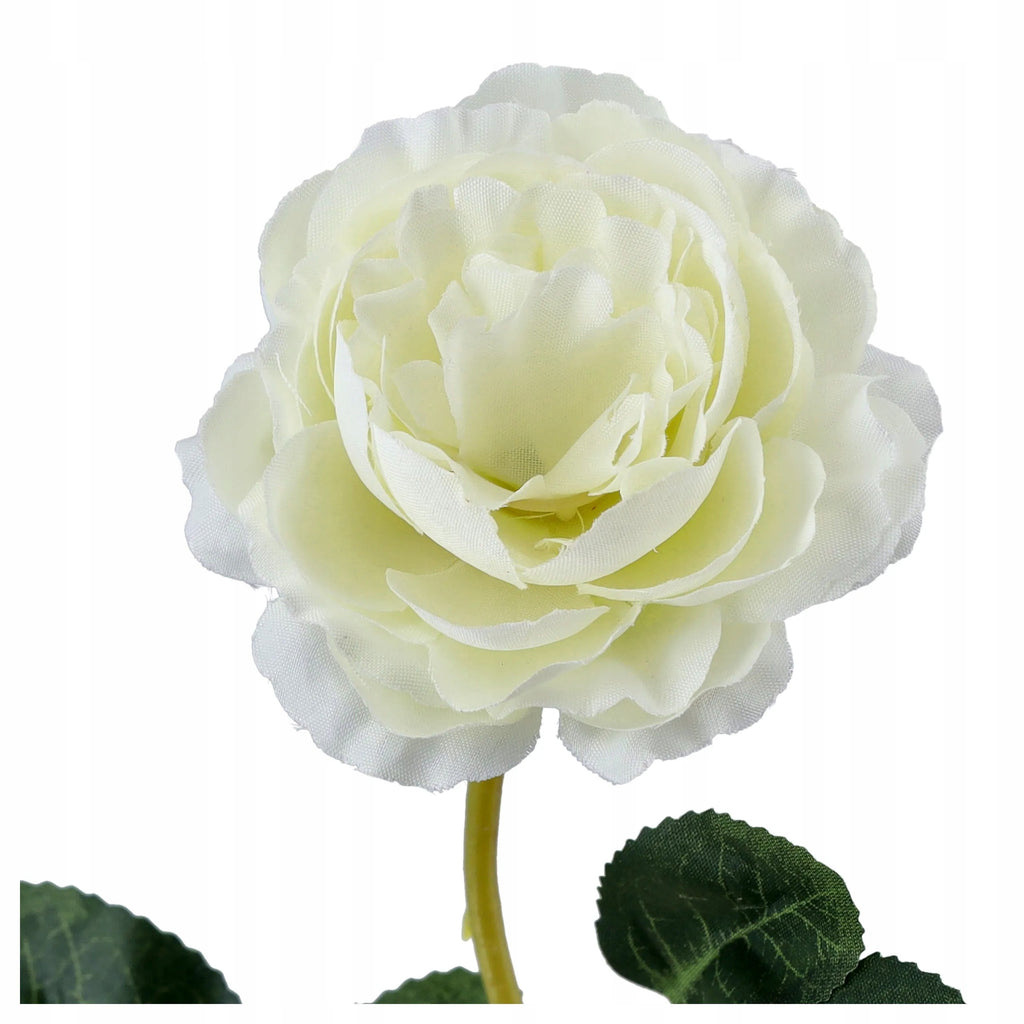 KWIATY SZTUCZNE PEONIA gałązka dekoracyjna PIWONII 44cm ozdoba do bukietu