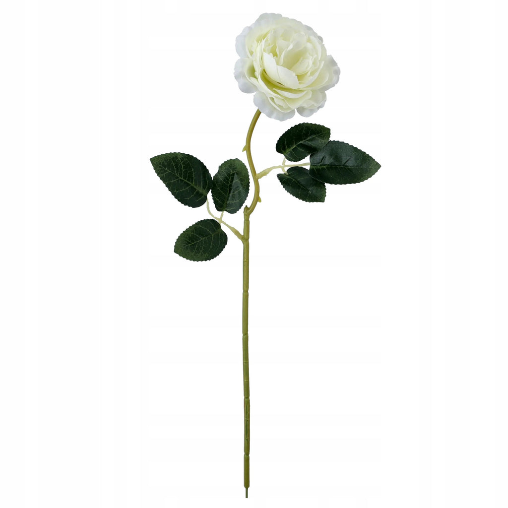 KWIATY SZTUCZNE PEONIA gałązka dekoracyjna PIWONII 44cm ozdoba do bukietu