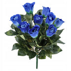 KWIATY SZTUCZNE RÓŻE krople rosy DEKORACJA 42cm RÓŻA sztuczna BUKIET RÓŻ
