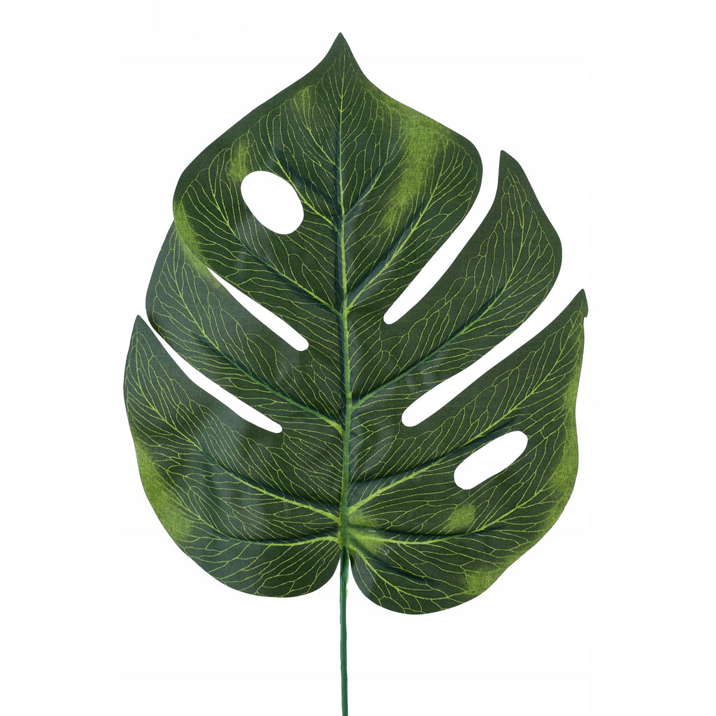 LIŚCIE sztuczne MONSTERA do kompozycji PALMA dekoracja Ślub Chrzest Święty