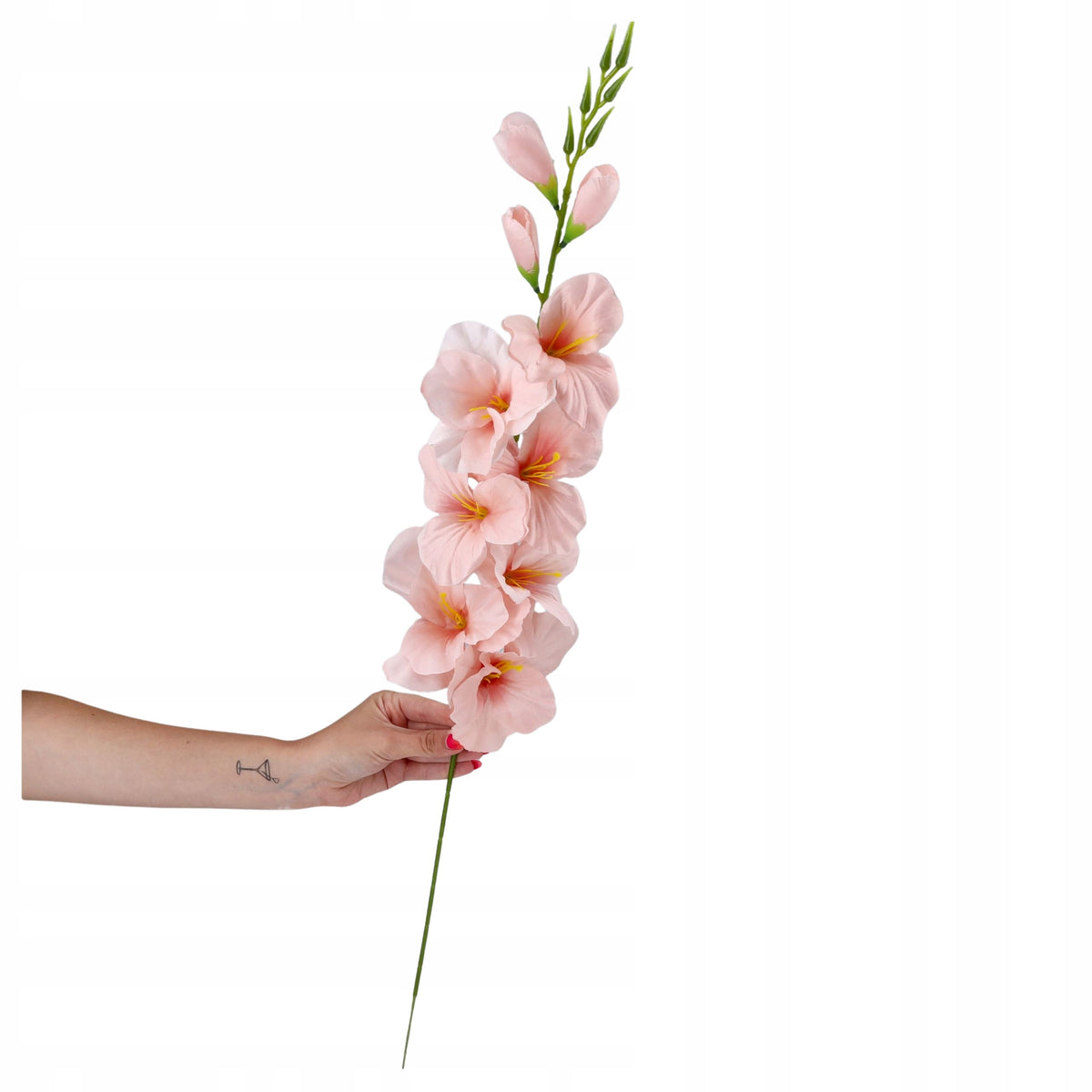 MIECZYK KWIATY SZTUCZNE mieczyki GAŁĄZKA SZTUCZNA 80cm na stroik wiązankę
