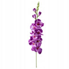 MIECZYK SZTUCZNE KWIATY gałązka na STROIK mieczyki 80cm kompozycja na grób