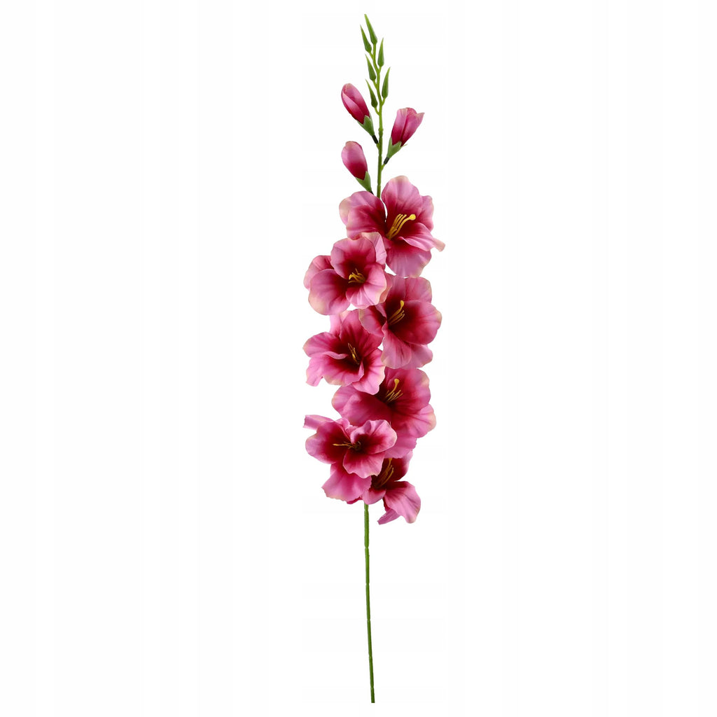 MIECZYKI MIECZYK KWIATY SZTUCZNE gałązka 80cm kompozycja kwiatowa na grób