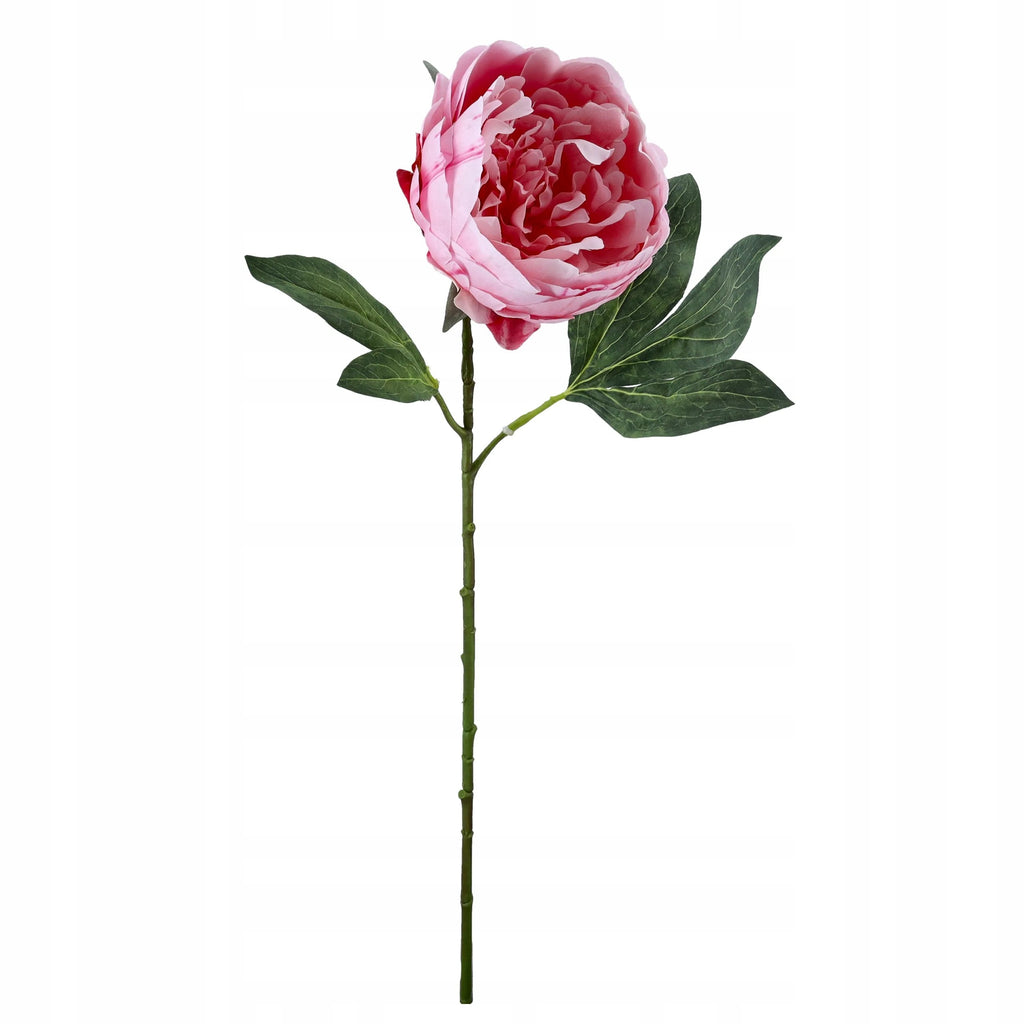 PEONIA gałązka 54 KWIATY SZTUCZNE jak żywe PIWONIA ozdoba do wazonu 54cm