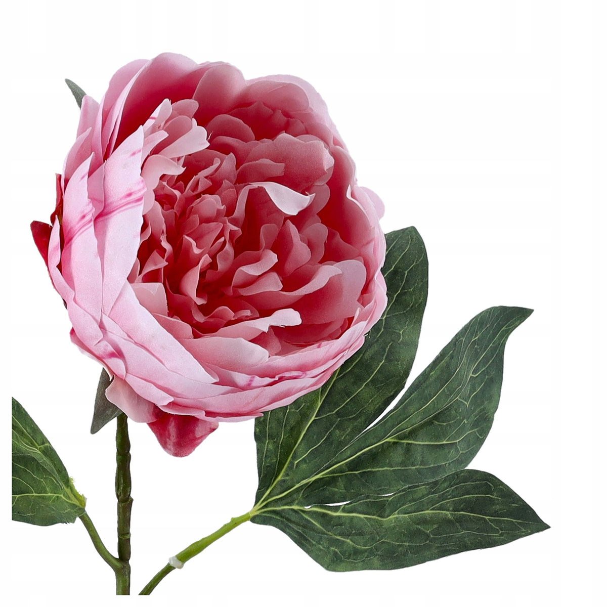 PEONIA gałązka 54 KWIATY SZTUCZNE jak żywe PIWONIA ozdoba do wazonu 54cm