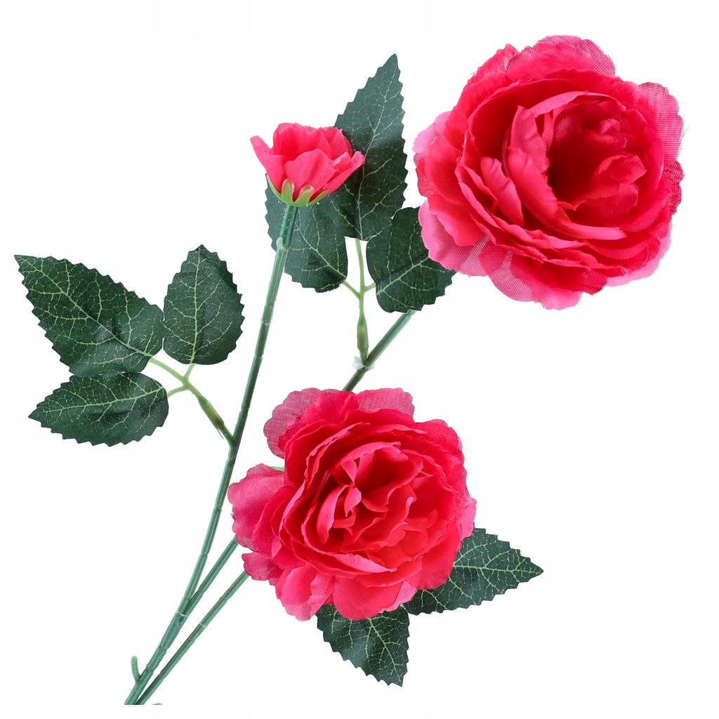 PEONIA GAŁĄZKA KWIATOWA piwonie kwiaty ozdobne na stroik na cmentarz 65cm