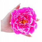 PEONIE PIWONIE KWIATY SZTUCZNE 6szt główki wyrobowe 12cm na STROIK BUKIET