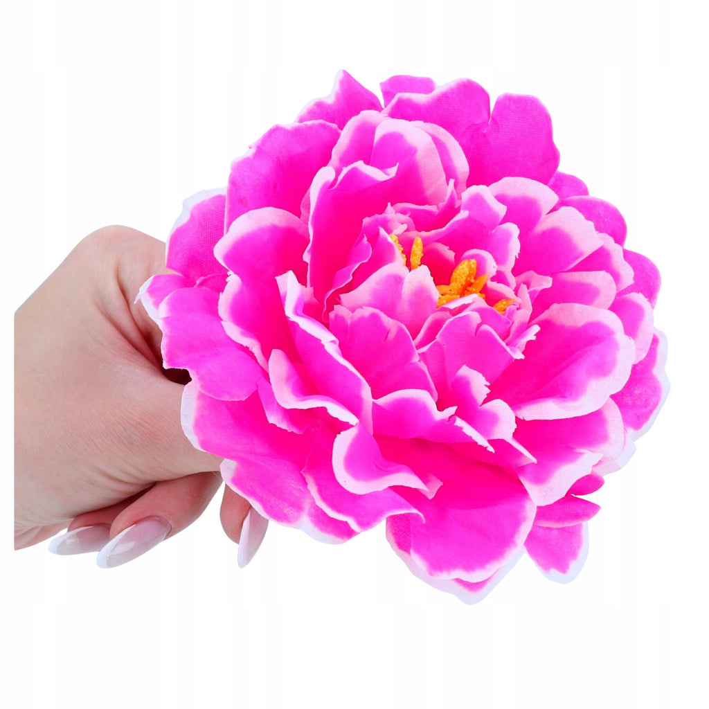 PEONIE PIWONIE KWIATY SZTUCZNE 6szt główki wyrobowe 12cm na STROIK BUKIET