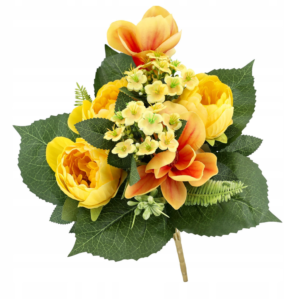 PEONIE PIWONIE SZTUCZNE KWIATY bukiet kwiatów MAGNOLIE 40cm dekoracja kwiat
