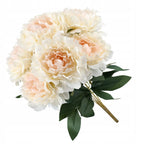 PEONIE SZTUCZNE KWIATY bukiet kwiatów DUŻY 42cm do wazonu PEONIA PIWONIE