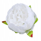 PEONIE SZTUCZNE KWIATY peonia główki wyrobowe 8cm kompozycja STROIKA 6szt