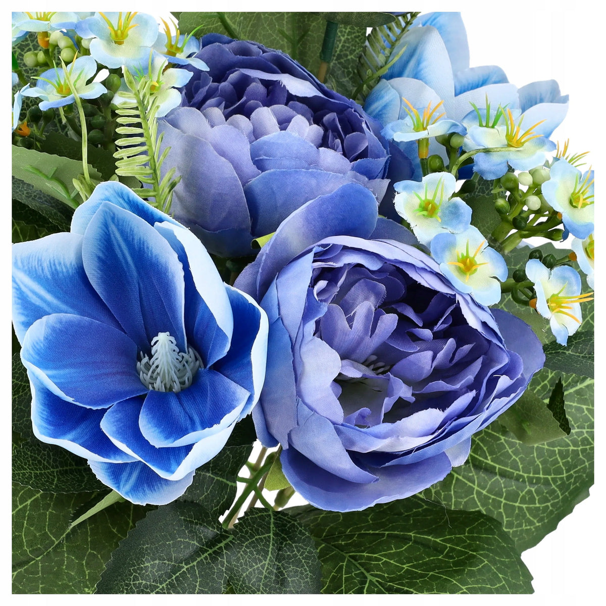 PIWONIE PEONIE SZTUCZNE KWIATY dekoracyjny BUKIET KWIATÓW magnolie 40cm