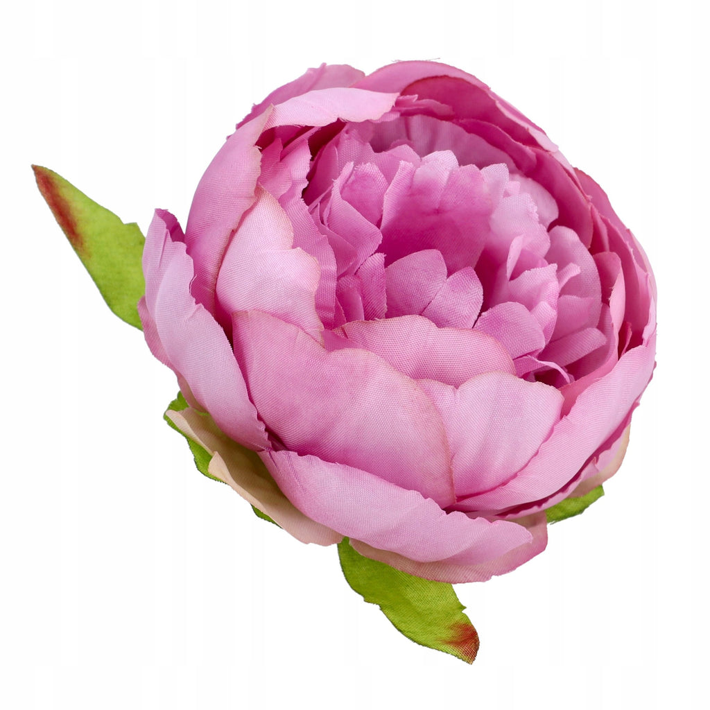 PIWONIE PEONIE SZTUCZNE KWIATY główki wyrobowe 8cm kompozycja BUKIETU 6szt