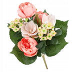 PIWONIE SZTUCZNE KWIATY do wazonu 40cm KWIATKI MAGNOLIE BUKIET KWIATÓW