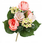 PIWONIE SZTUCZNE KWIATY do wazonu 40cm KWIATKI MAGNOLIE BUKIET KWIATÓW
