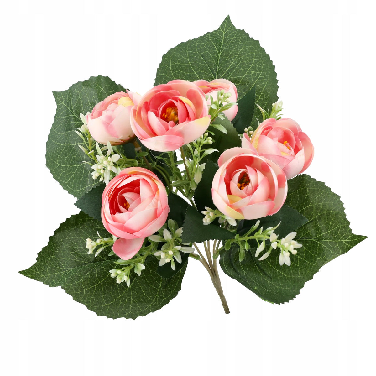 SZTUCZNE KWIATY bukiet kwiatów do wazonu PEONIA PIWONIA liść PEONIE PIWONIE