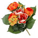 SZTUCZNE KWIATY bukiet kwiatów PEONII MAGNOLIE kwiatki 40cm PIWONIE PEONIE