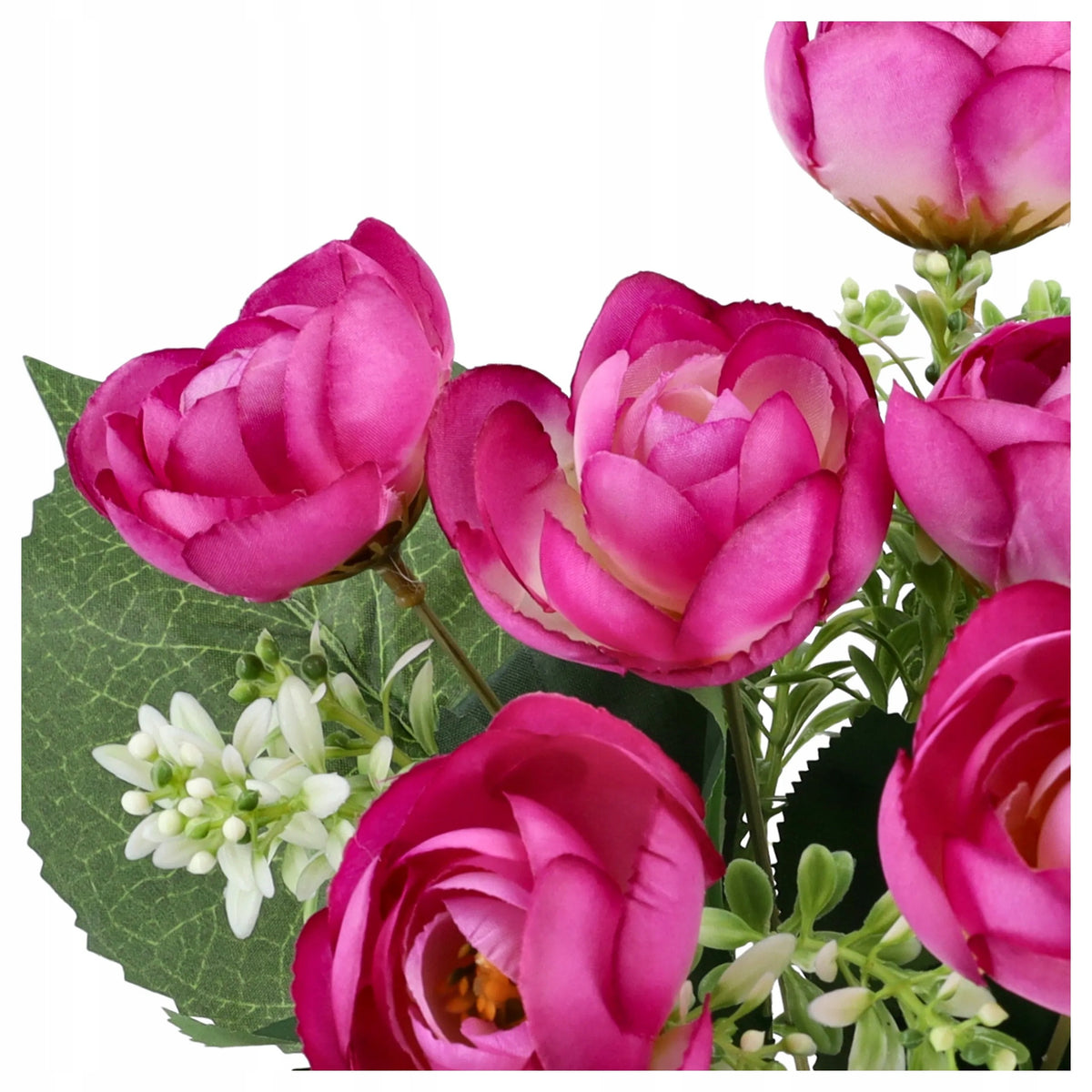 SZTUCZNE KWIATY bukiet kwiatów sztucznych PEONIA liście liść PEONIE PIWONIE